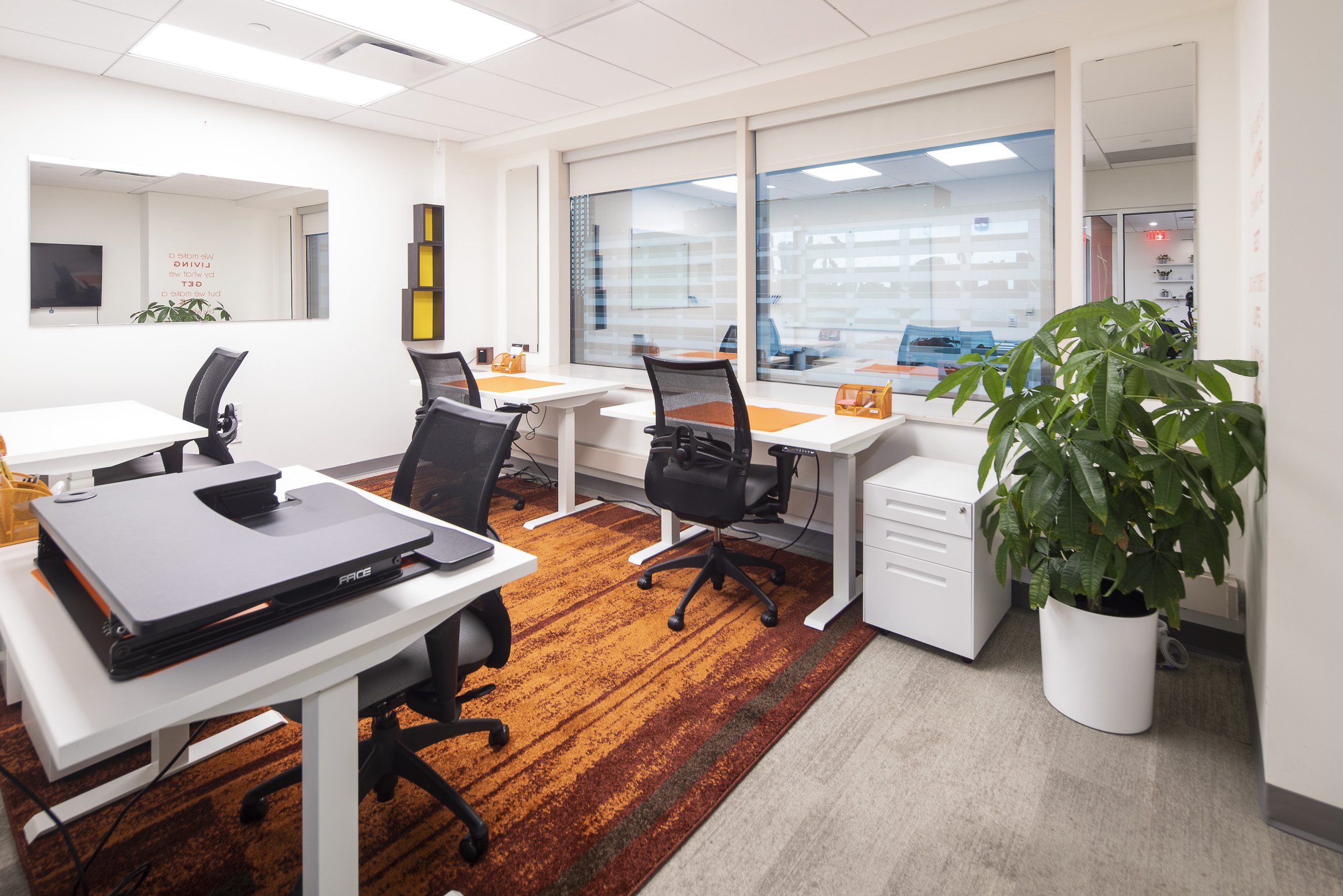 Rent private office space with high-speed wifi access, wireless printing and much more