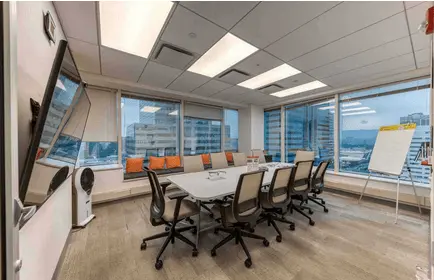 Plan Your Next Meeting at WorkSocial's Meeting Rooms Jersey City & Explore Variety of Setups for Meetings, Brainstorming Sessions, Workshops, or Retreats.